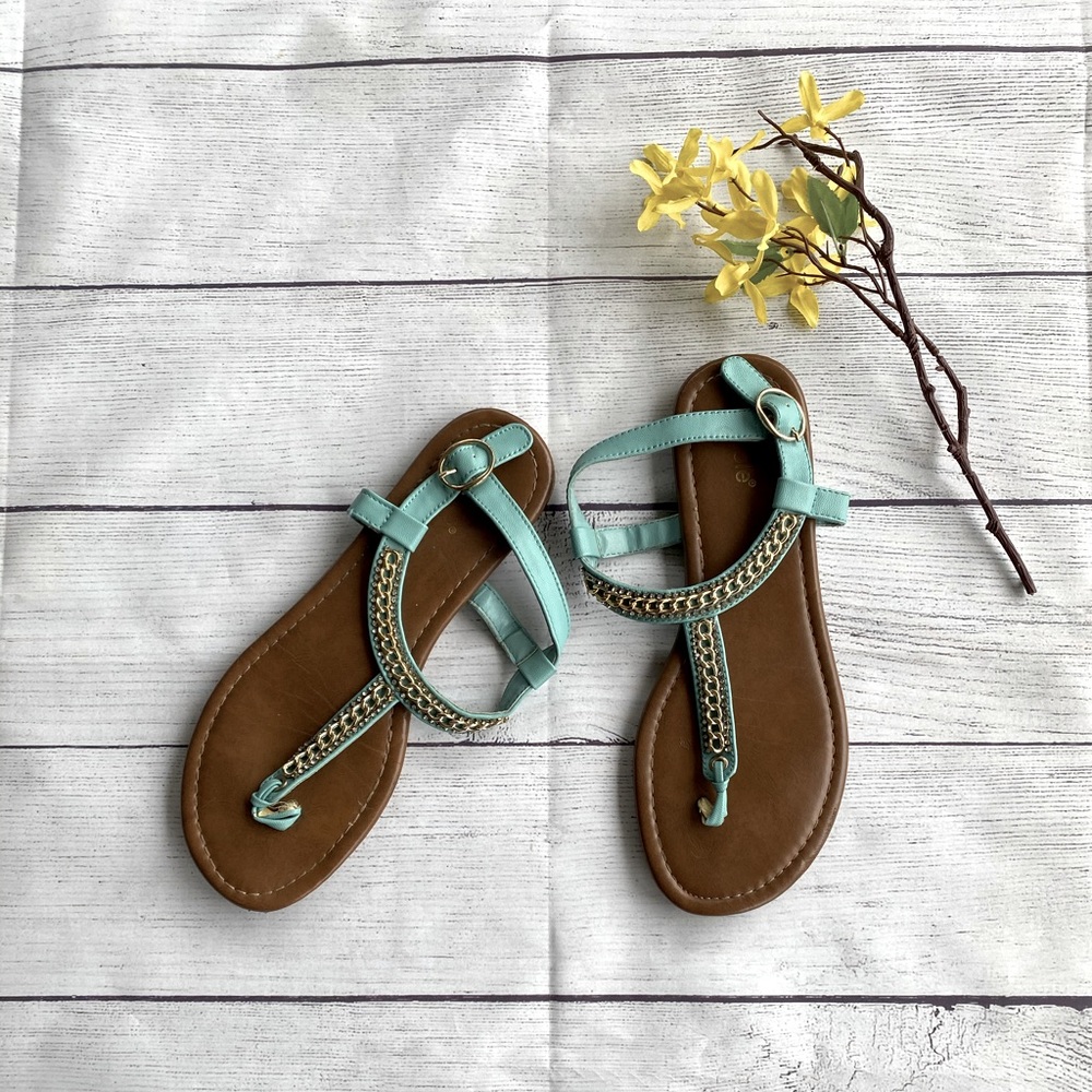 Chain Diamond Sandals